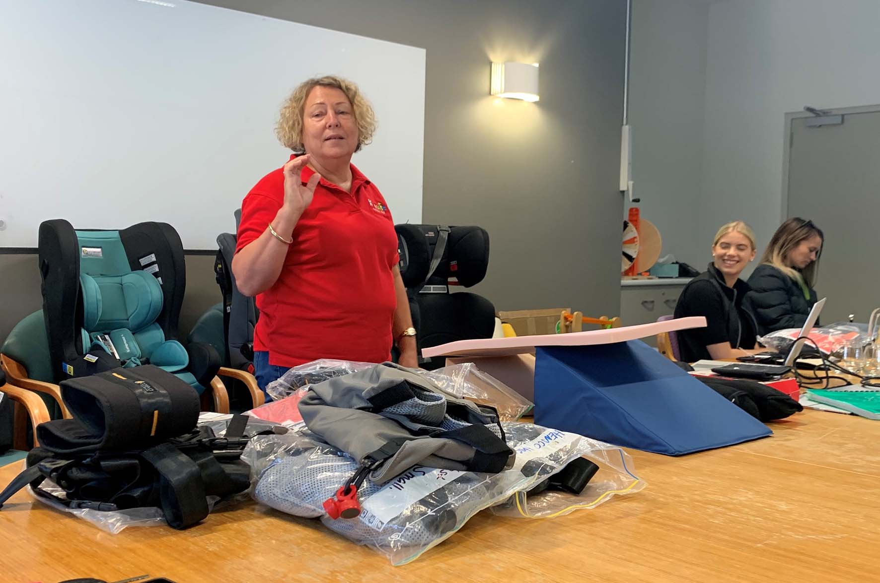 Child Restraint Training with St Giles