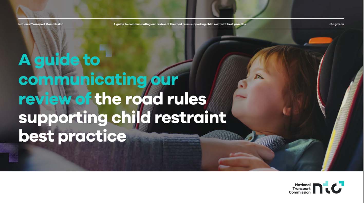 Review of Australian Road Rules Relating to Child Restraints for Passengers Under 16
