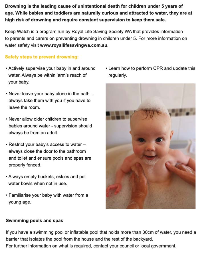 Water Safety for Children Under 5